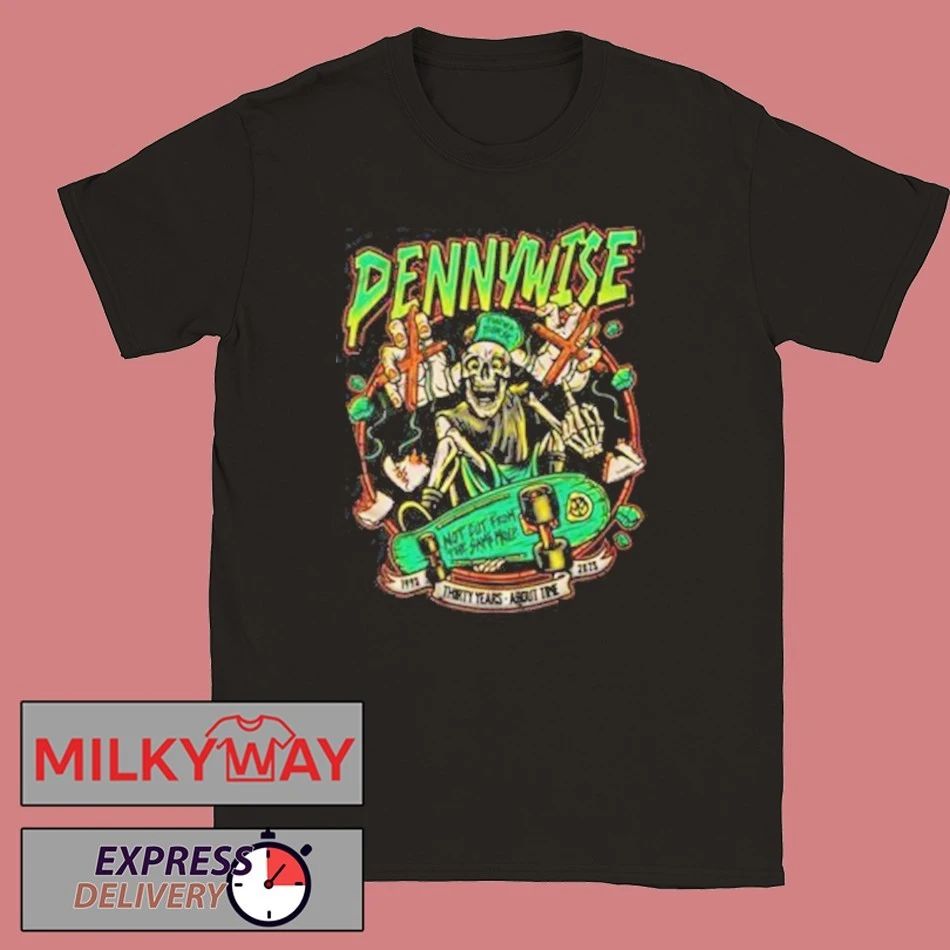 Pennywise About Time 30 Years Anniversary Same Old Story shirt