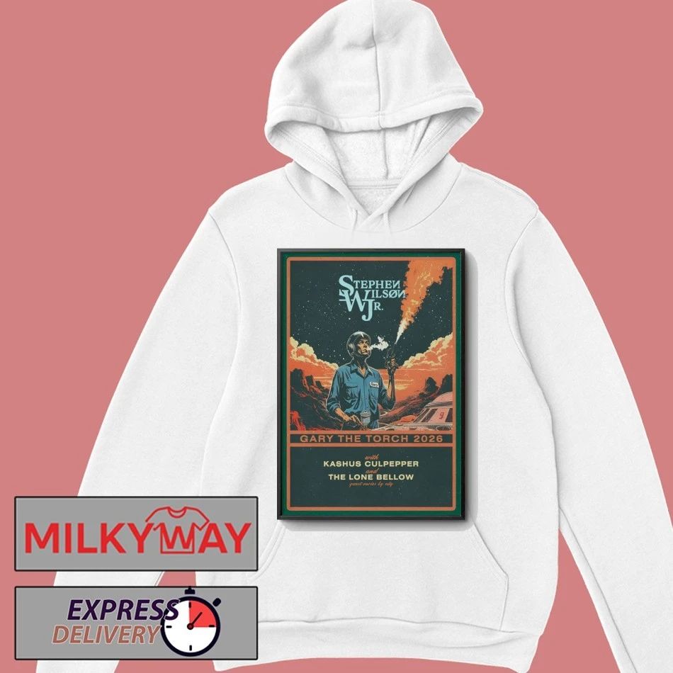 Stephen Wilson JR. Gary The Torch 2026 Shows Poster shirt