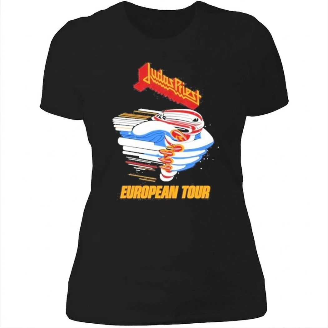 Judas Priest Turbo European Tour 1986 Shirt