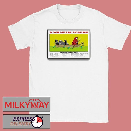 A Wilhelm Scream UK Tour 2025 Poster shirt