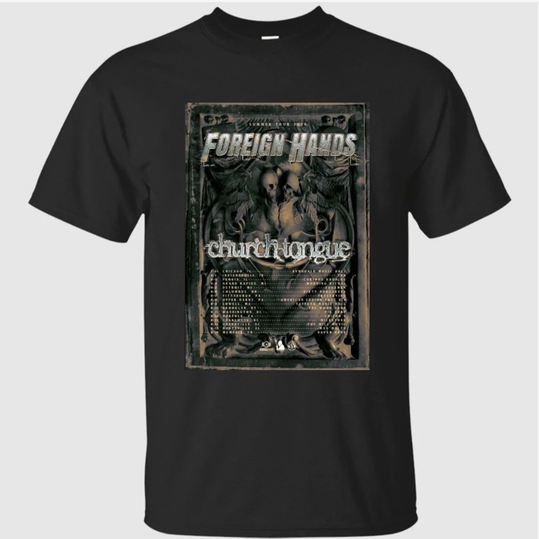 Foreign Hands Tour 2026 Poster Shirt