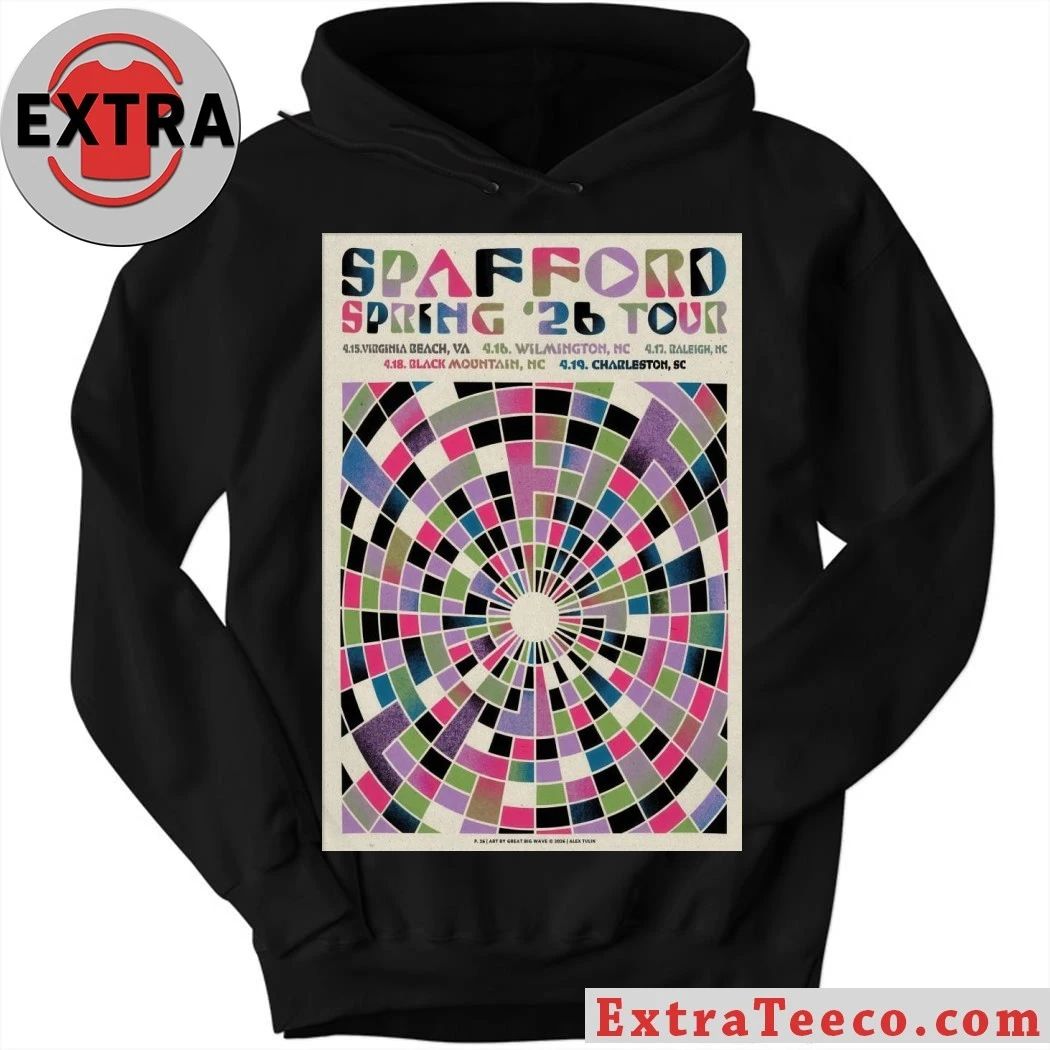 Spafford Spring Tour 2026 Poster Shirt