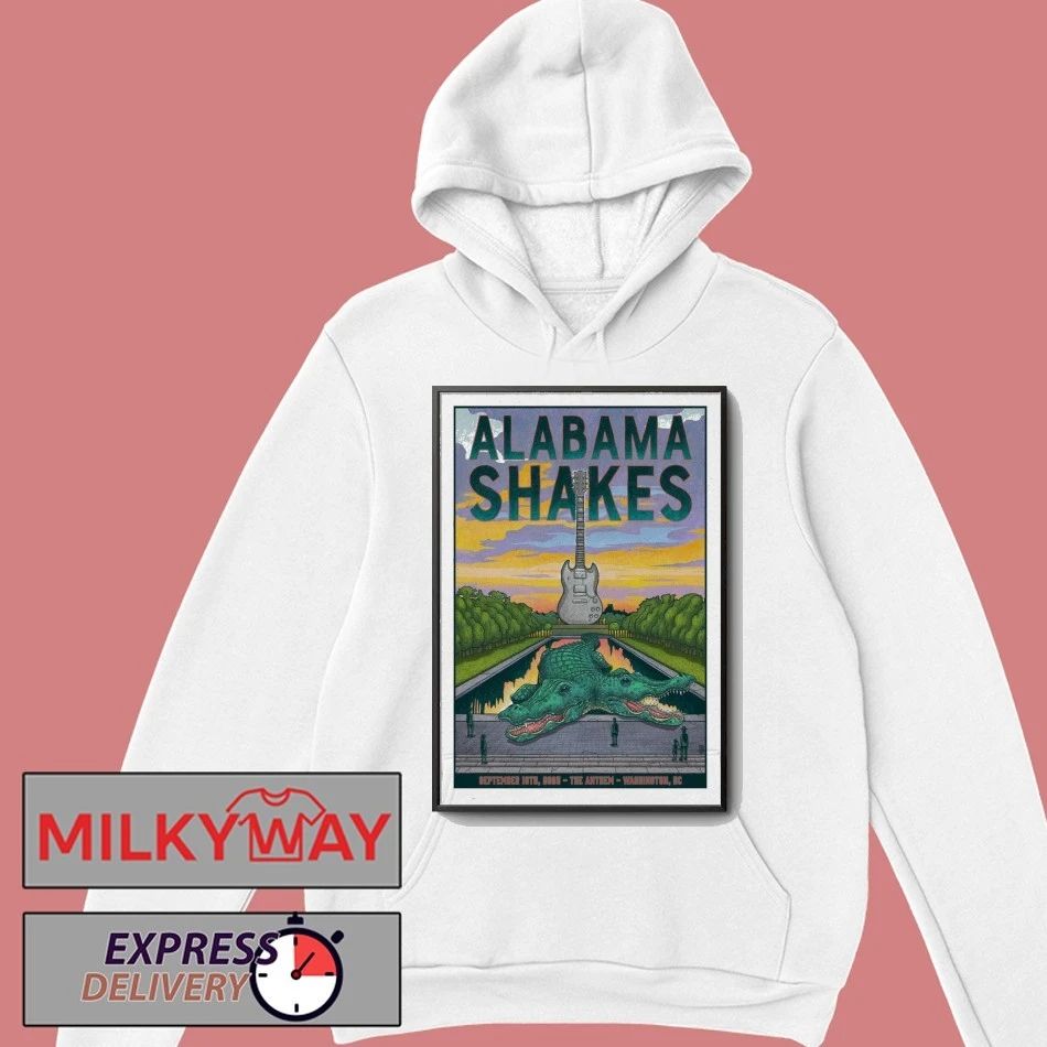 Alabama Shakes September 19, 2025 The Anthem. Washington, DC Poster shirt
