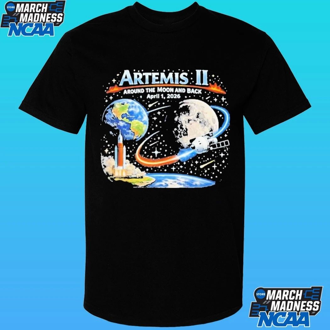Artemis 2 Journey Around The Moon And Back 2026 Shirt