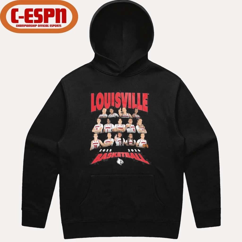 2025-2026 Louisville Women’s Basketball Team Shirt