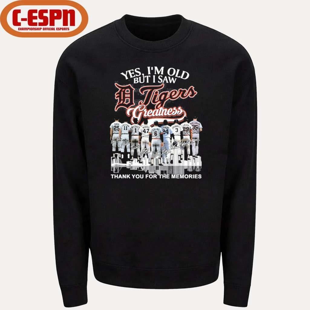 Yes, I’m Old But I Saw Detroit Tigers Greatness For Fan T-Shirt