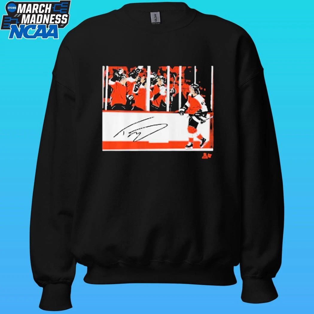 Trevor Zegras Penalty Box Celebration Shirt