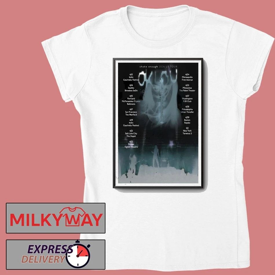 Oklou Event Tour 2026 Poster shirt