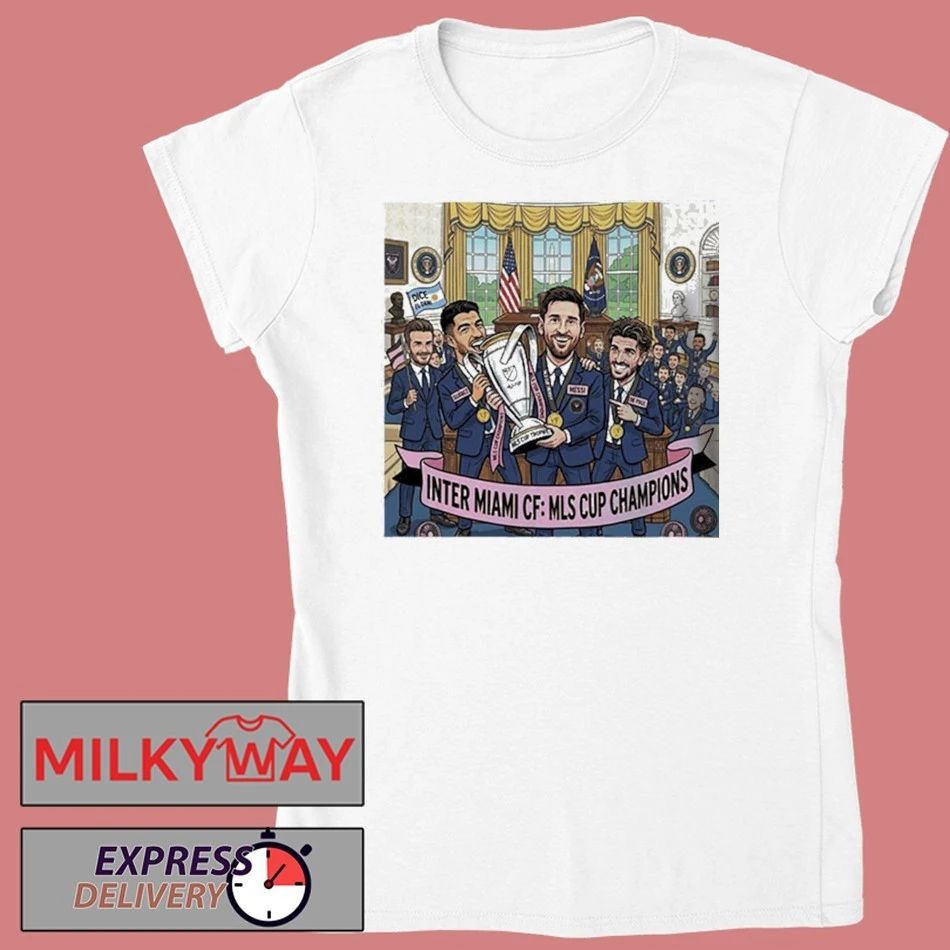 Congrats Inter Miami FC Champions MLS Cup 2026 Heading To White House shirt