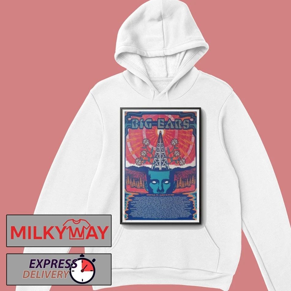March 26-29 2026 Poster Big Ears Knoxville, TN Limited shirt