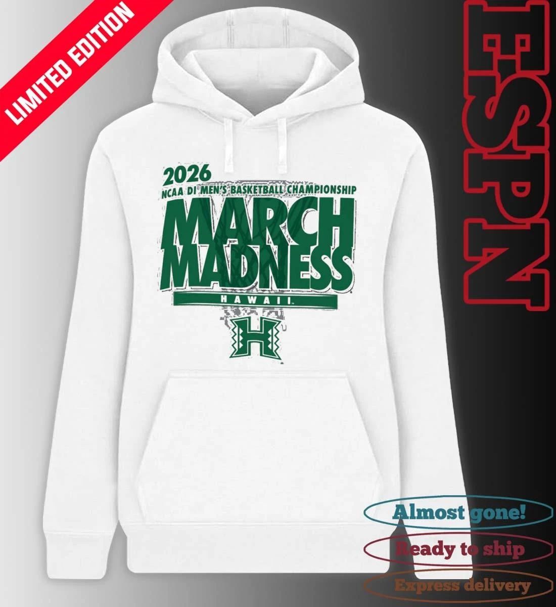 Hawaii Men’s Basketball Single Team NCAA March Madness Shirt