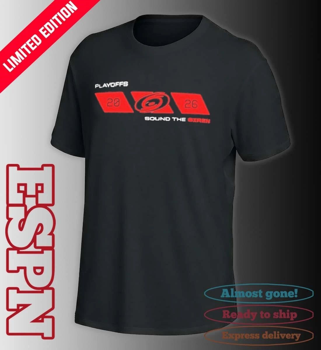 Carolina Hurricanes NHL Playoff Sound The Siren Shirt