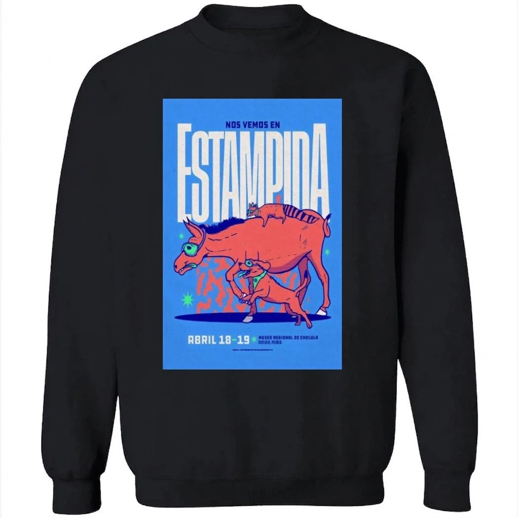 Nos vemos en el Festival Estampida Abril 18-19, 2026 Poster Shirt