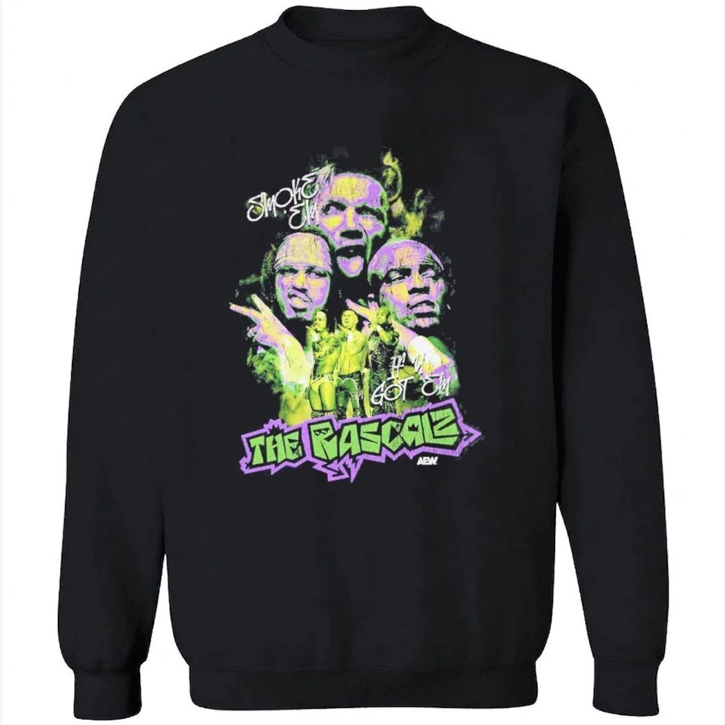 AEW The Rascalz Smoke ‘Em if You Got ‘Em T-Shirt