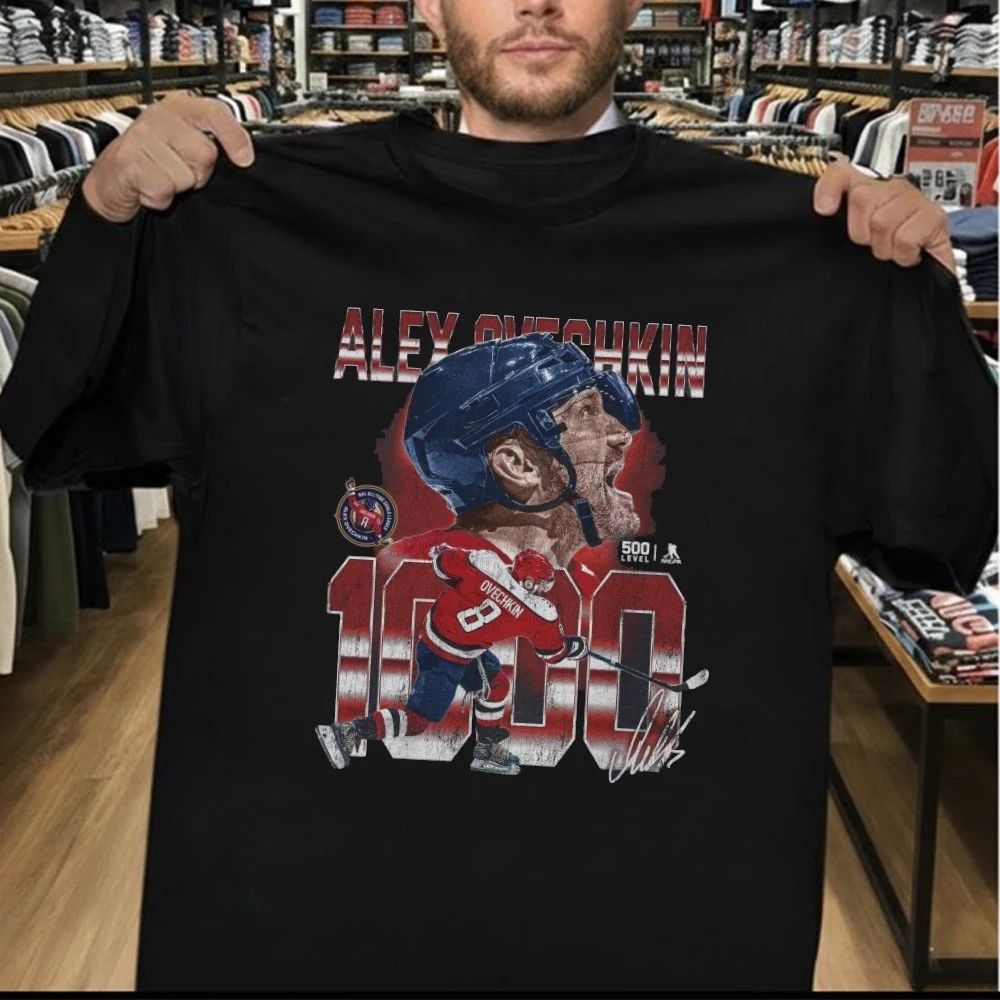 Alex Ovechkin Washington 1000 Goals Shirt