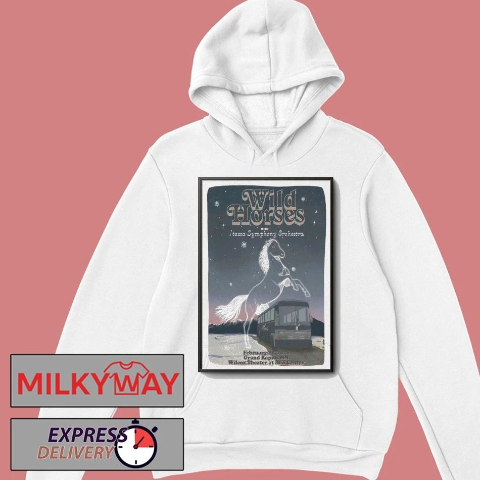 Wild Horses 2 21 2026 Grand Rapids MN Poster shirt