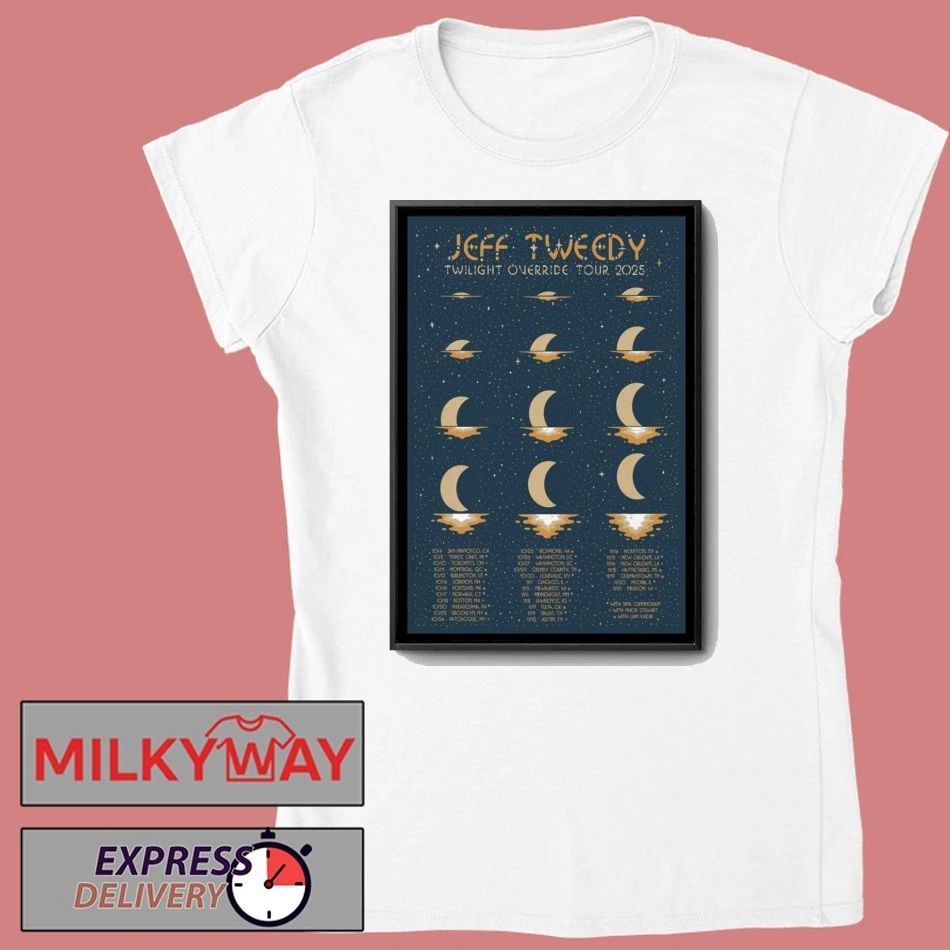 Jeff Tweedy Twilight Override Show Poster shirt