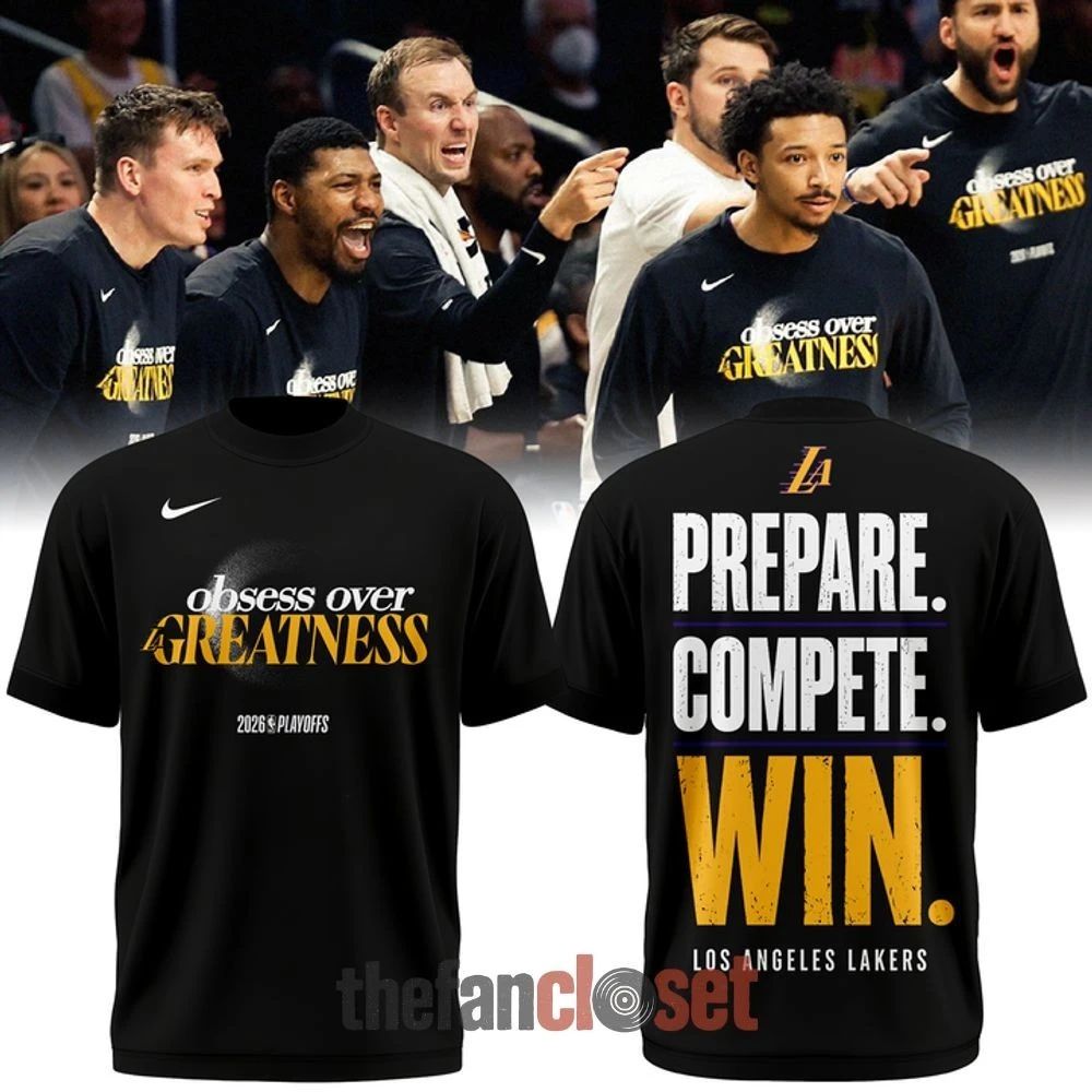 Los Angeles Lakers 2026 NBA Playoffs Shirt