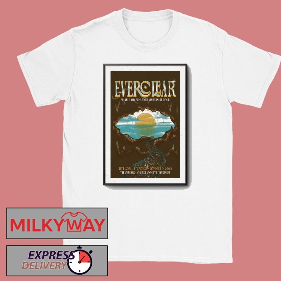 Everclear Tour Grundy County, TN 03 Oct 2025 Poster shirt