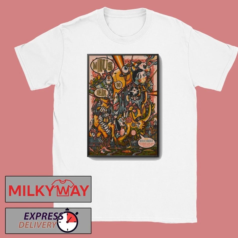 Minus The Bear Detroit MI, November 14 2025 Poster shirt