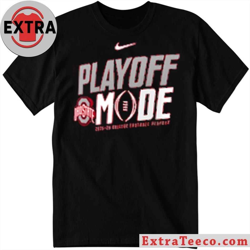 Ohio State 2025-26 College Football Playoff Bound Logo Shirt