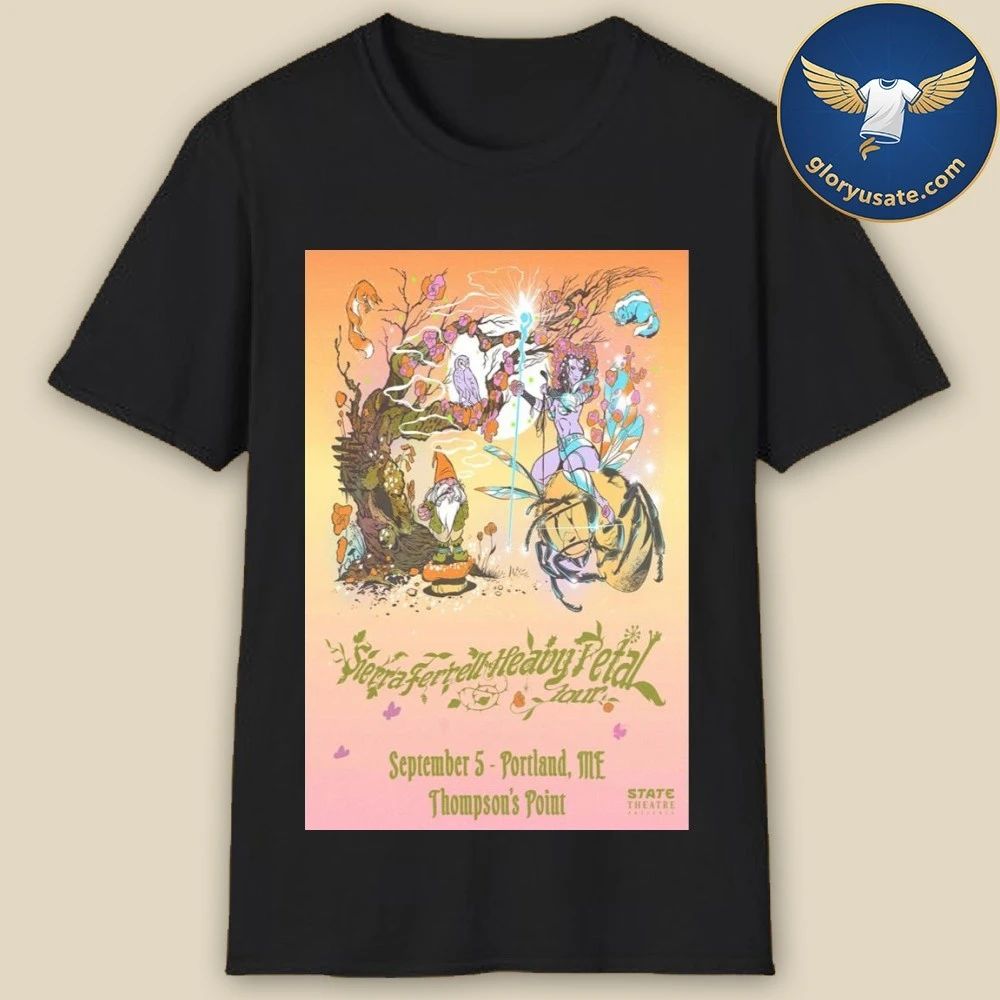 Sierra Ferrell Sept 5 2026 Thompson’s Point Portland ME Poster Shirt