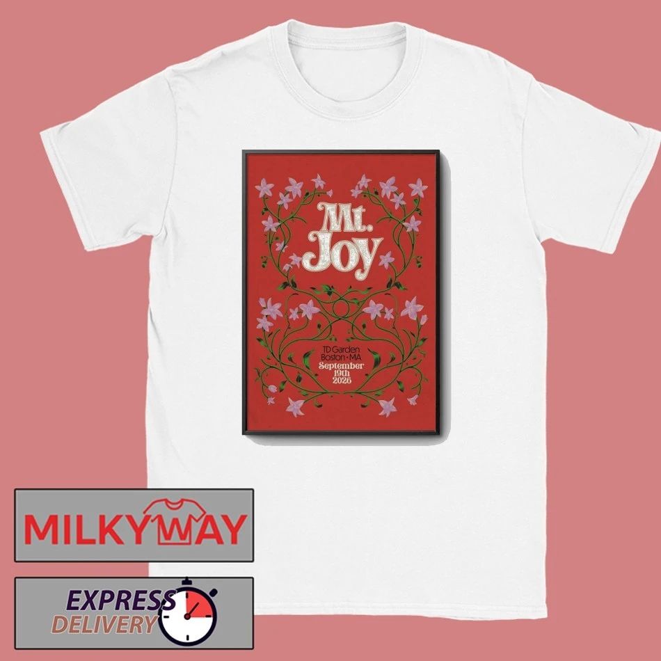 MT. Joy 9.19.2026 Boston MA Poster shirt