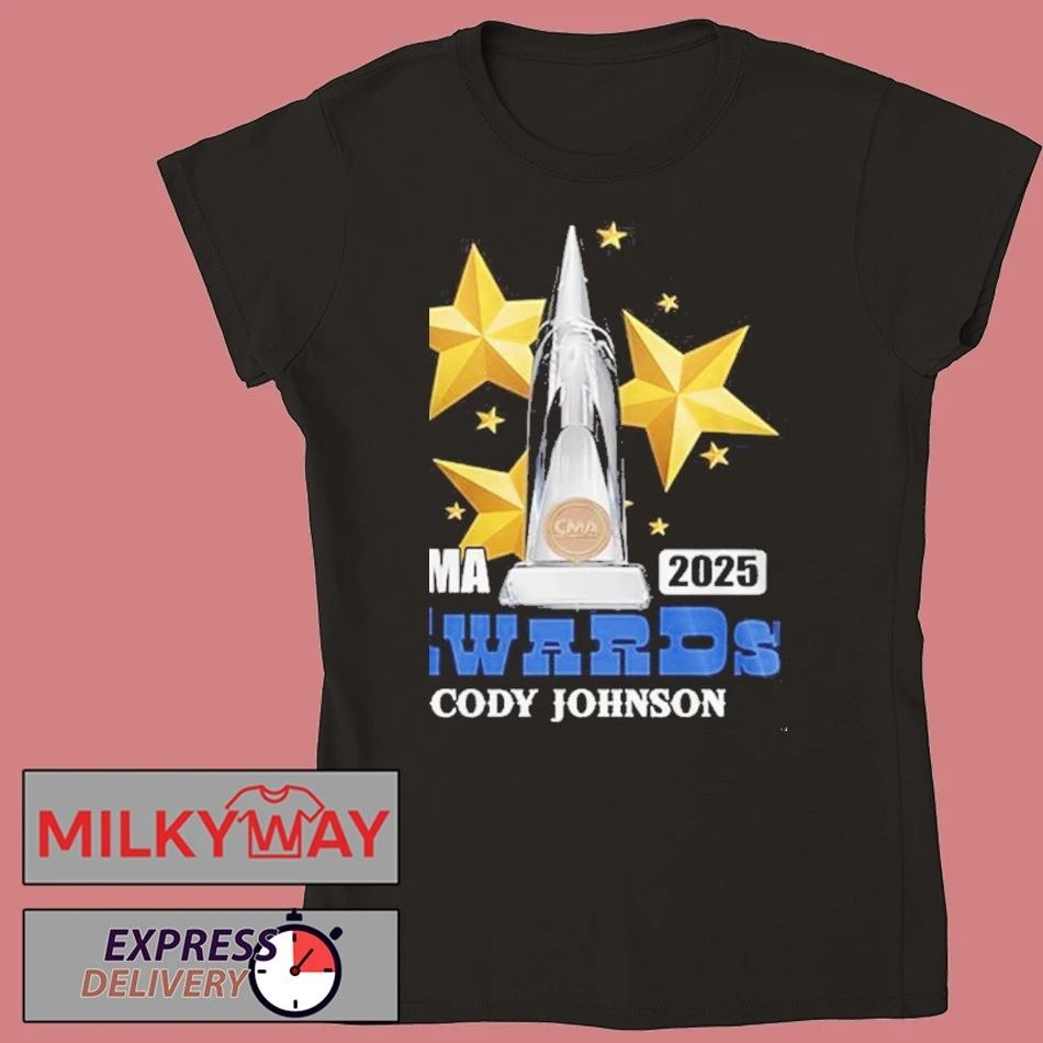 Cody Johnson Male Vocalist Of The Years Awards 2025 Shirt