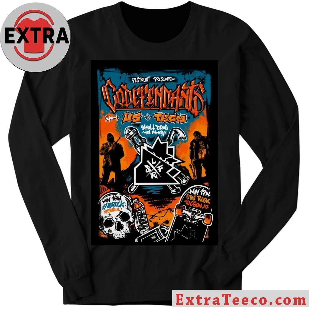 Codefendants Arizona Shows May 16-17 2026 Poster Shirt