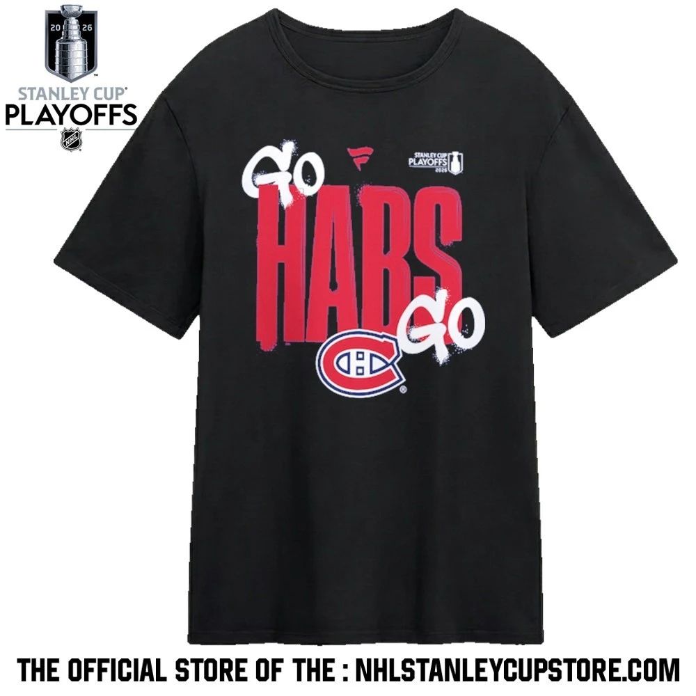 Montreal Canadiens Navy 2026 Stanley Cup Playoffs Slogan Shirt