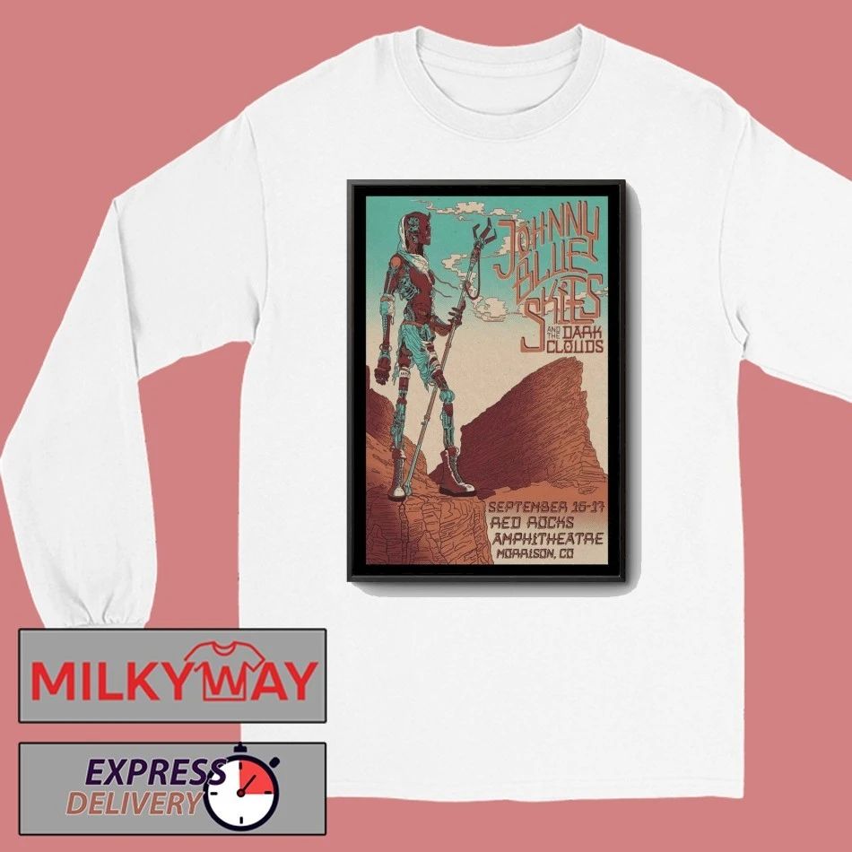 09.16.2025 Red Rocks Amphitheatre Johnny Blue Skies Poster shirt
