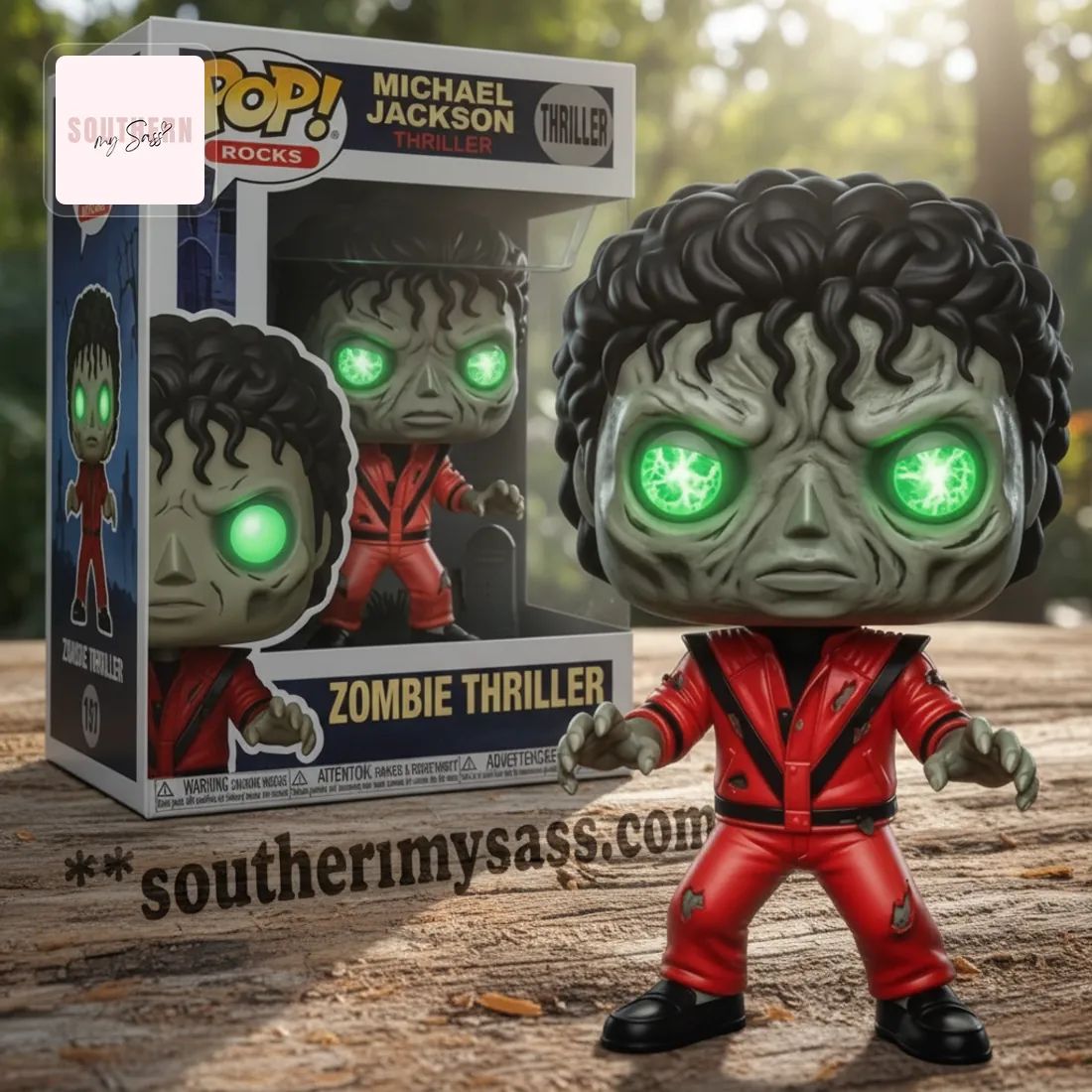 Michael Jackson Thriller Zombie Pop Figure Doll