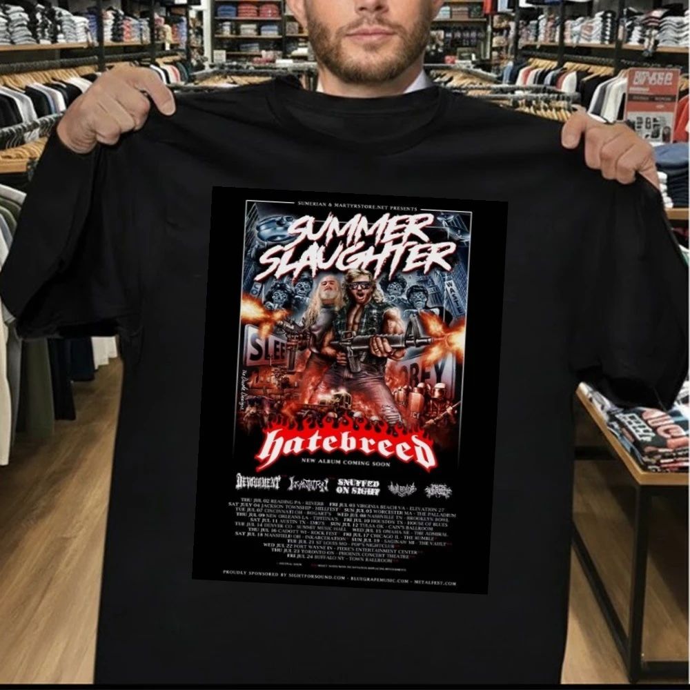 Hatebreed Summer Slaughter Tour 2026 Part 1 Schedule Dates Shirt