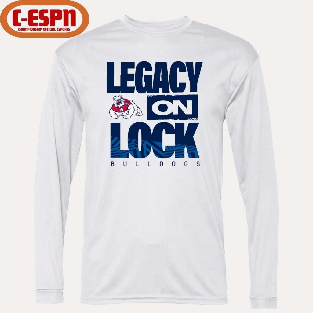 Fresno State Basketball Legacy On Lock Bench T-Shirt