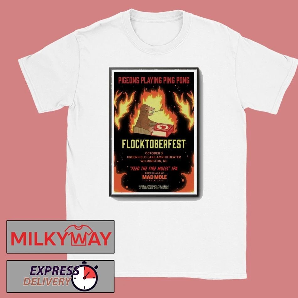 Wilmington North Carolina Live Show Poster shirt