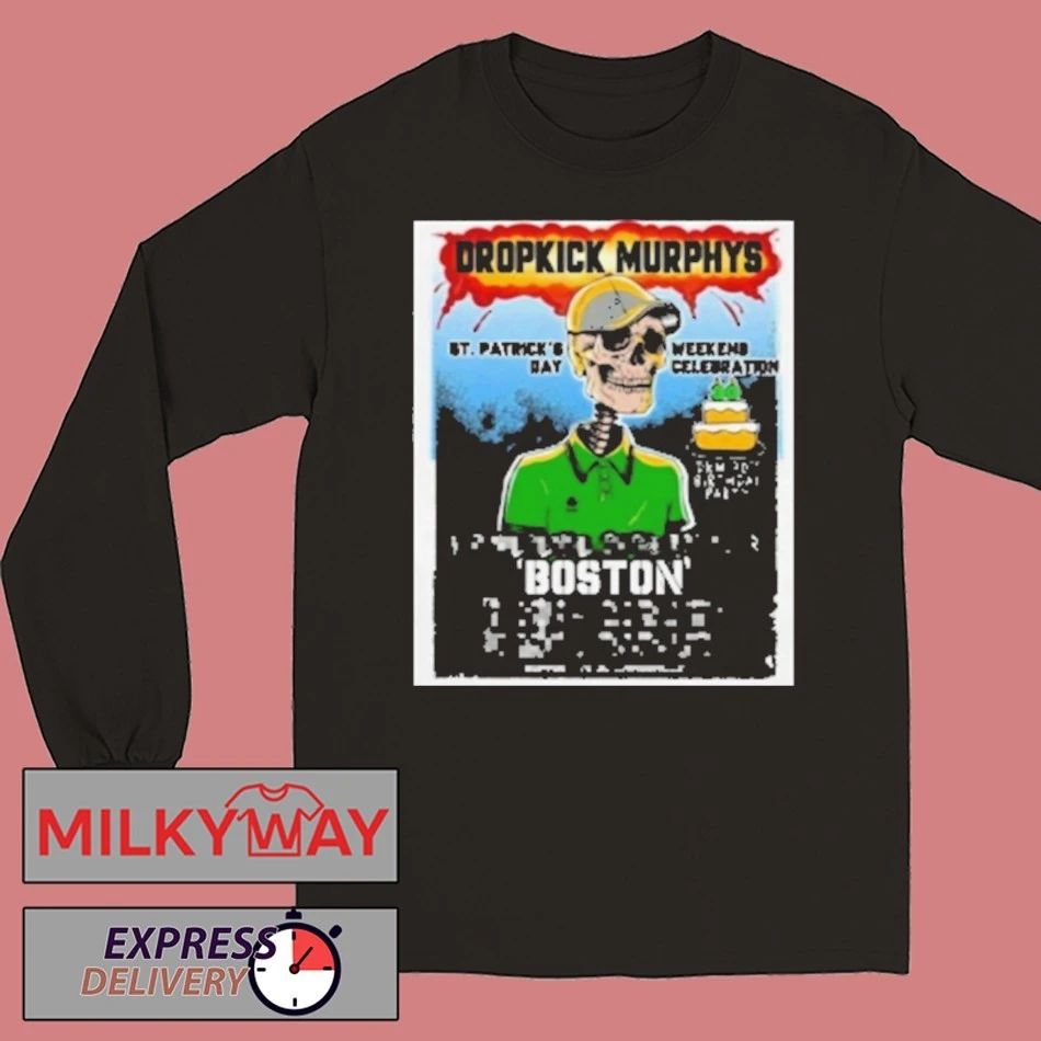 Dropkick Murphys Boston 2025 Poster shirt