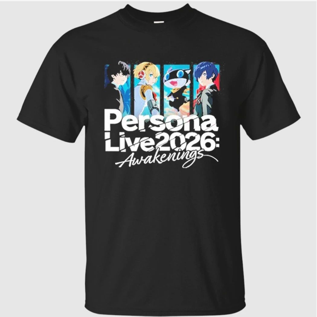 Persona Live 2026 Awakenings Black T-Shirt