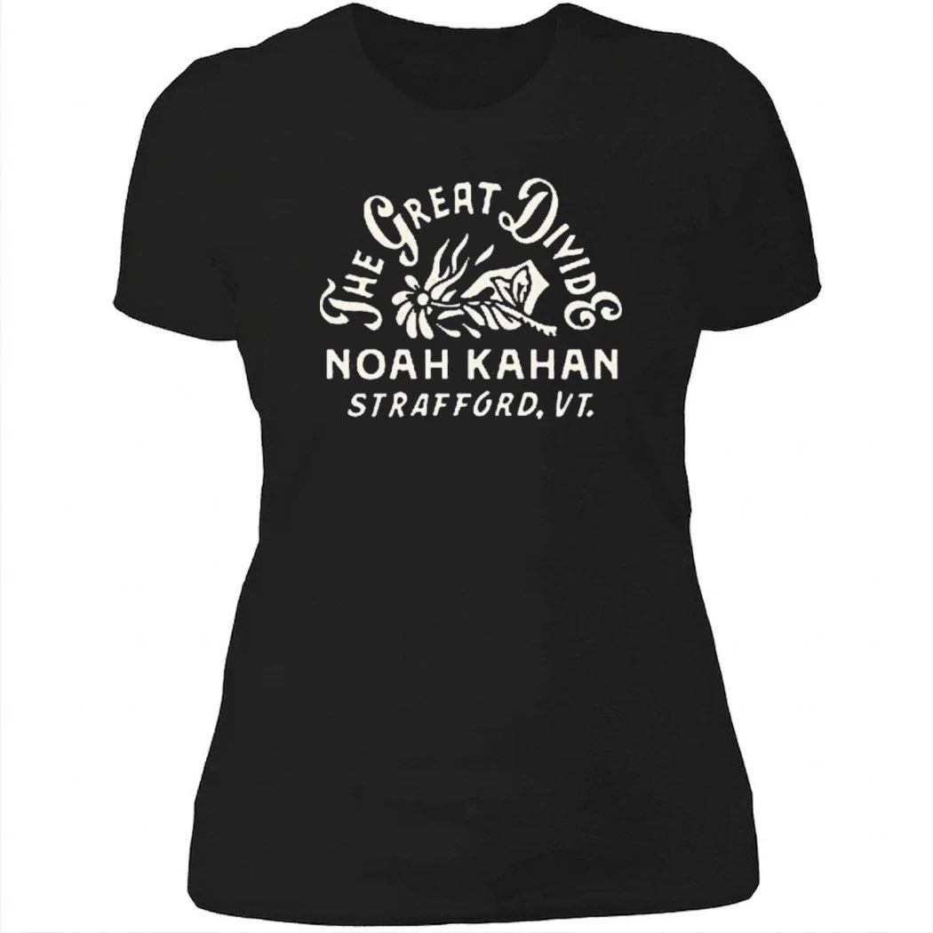 Noah Kahan The Great Divide Wildflower Strafford VT Shirt