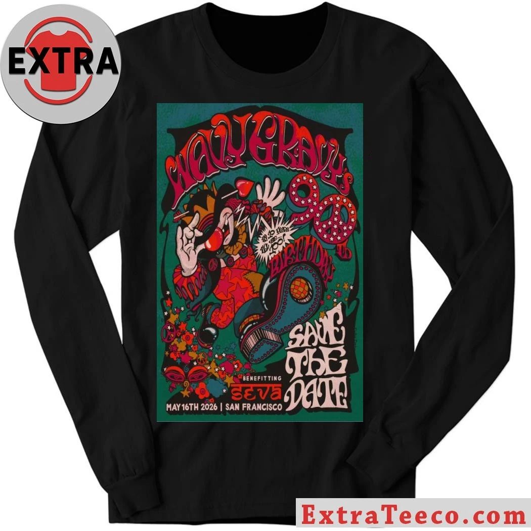 Wavy Gravy San Francisco 2026 Event Poster Shirt