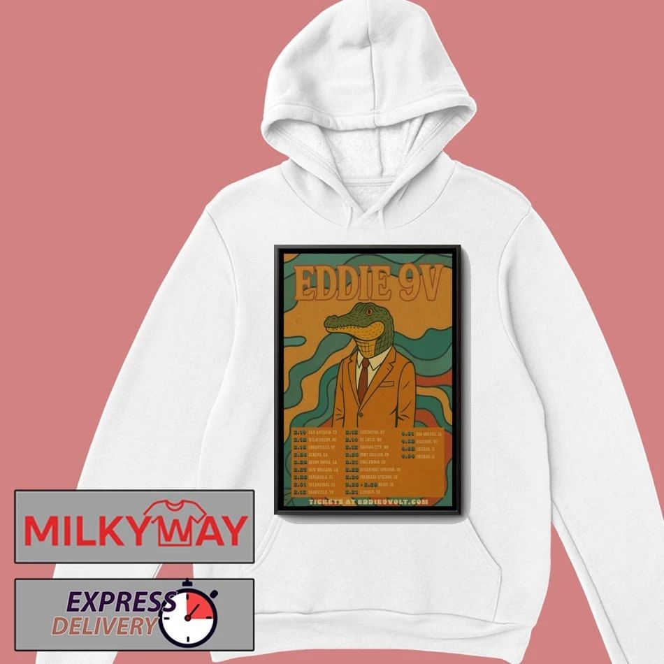 Eddie 9V Live Show 2026 Poster shirt