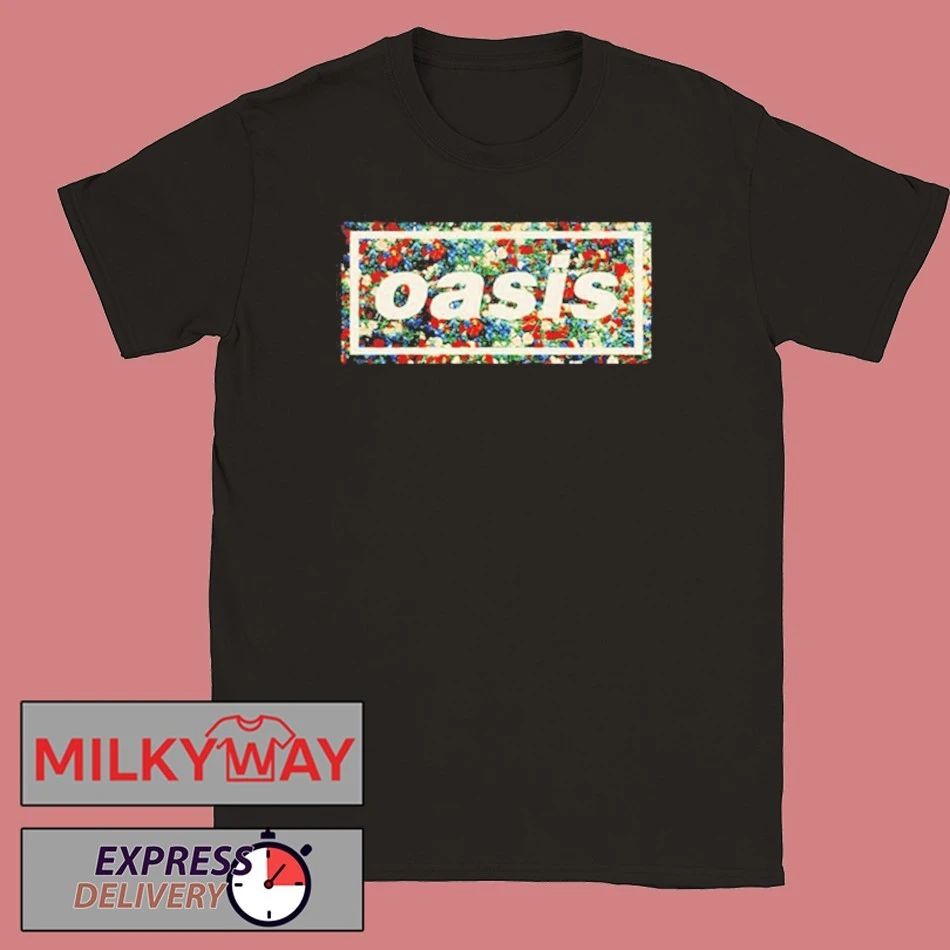 Oasis Don’t Look Back in Anger Decca Logo Carnation shirt