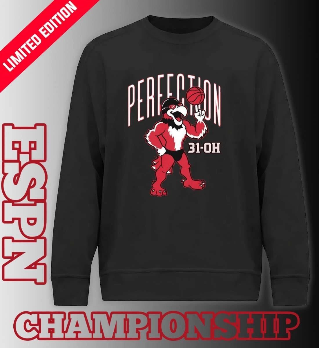 Perfection 31-OH Miami RedHawks Basketball Mascot Shirt