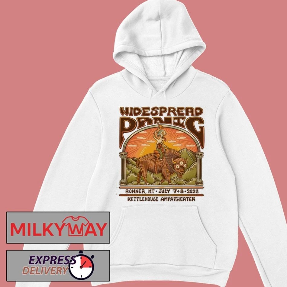 Widespread Panic 7 7-7 8 2026 Bonner MT Shirt