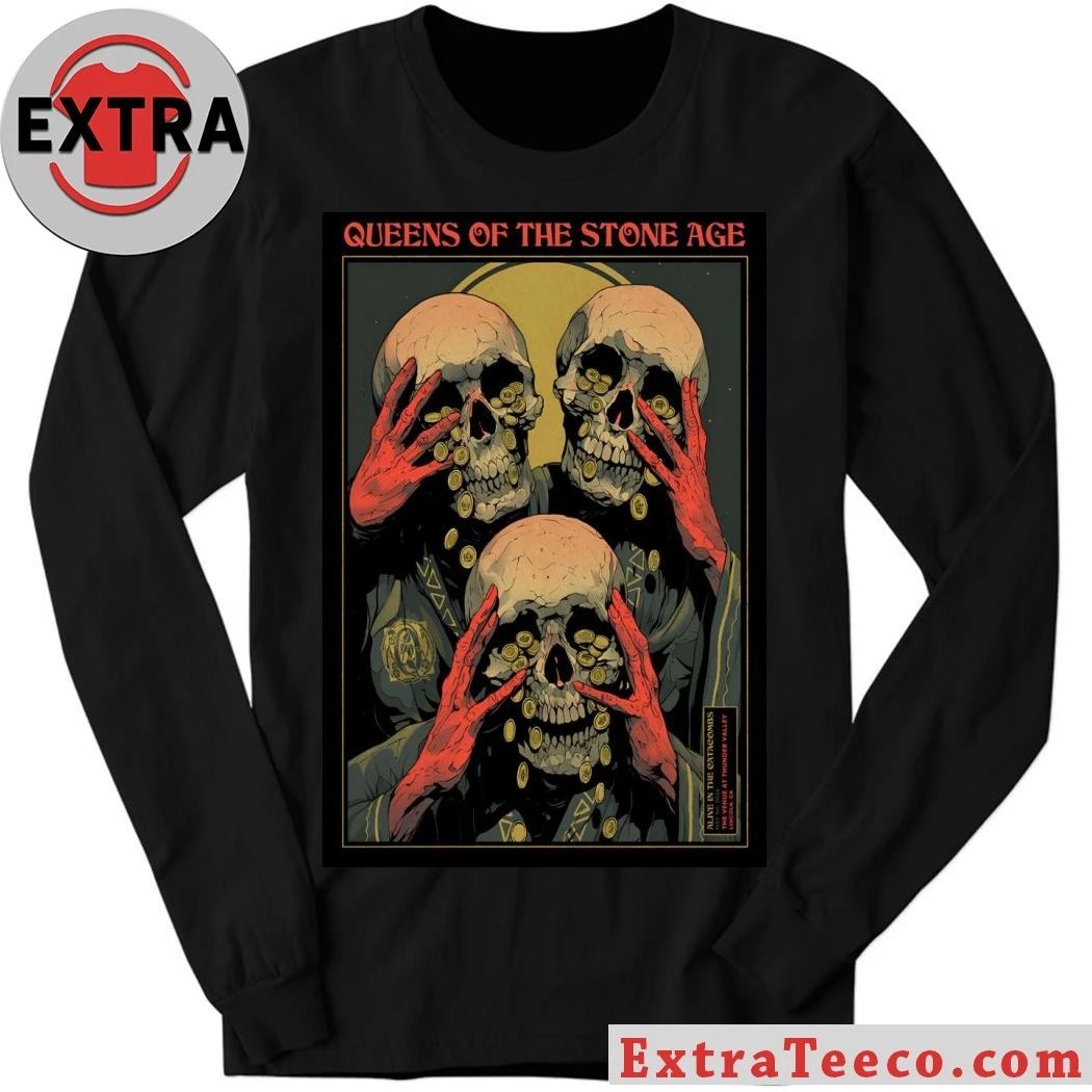 QOTSA The Catacombs Tour In Lincoln CA On May 1 2026 Poster Shirt