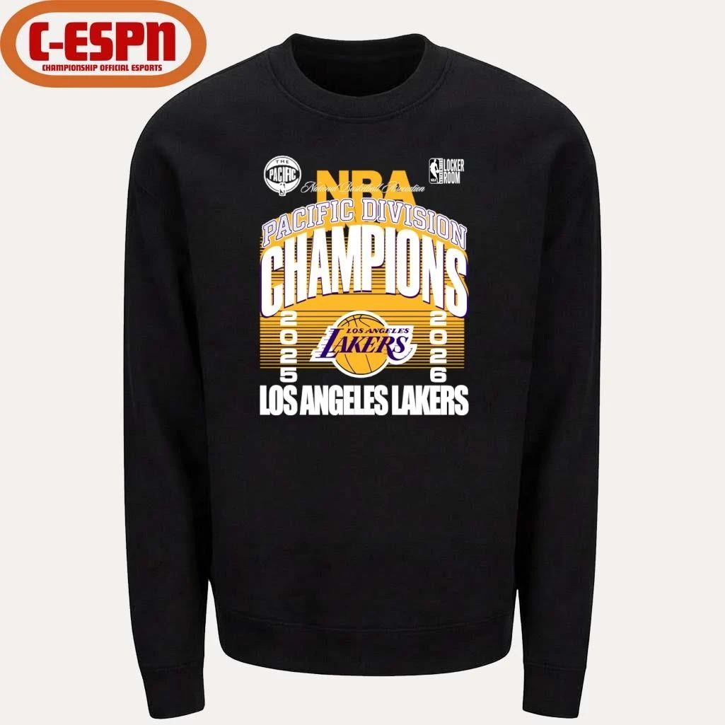 2025-26 NBA Pacific Division Champions Los Angeles Lakers T-Shirt