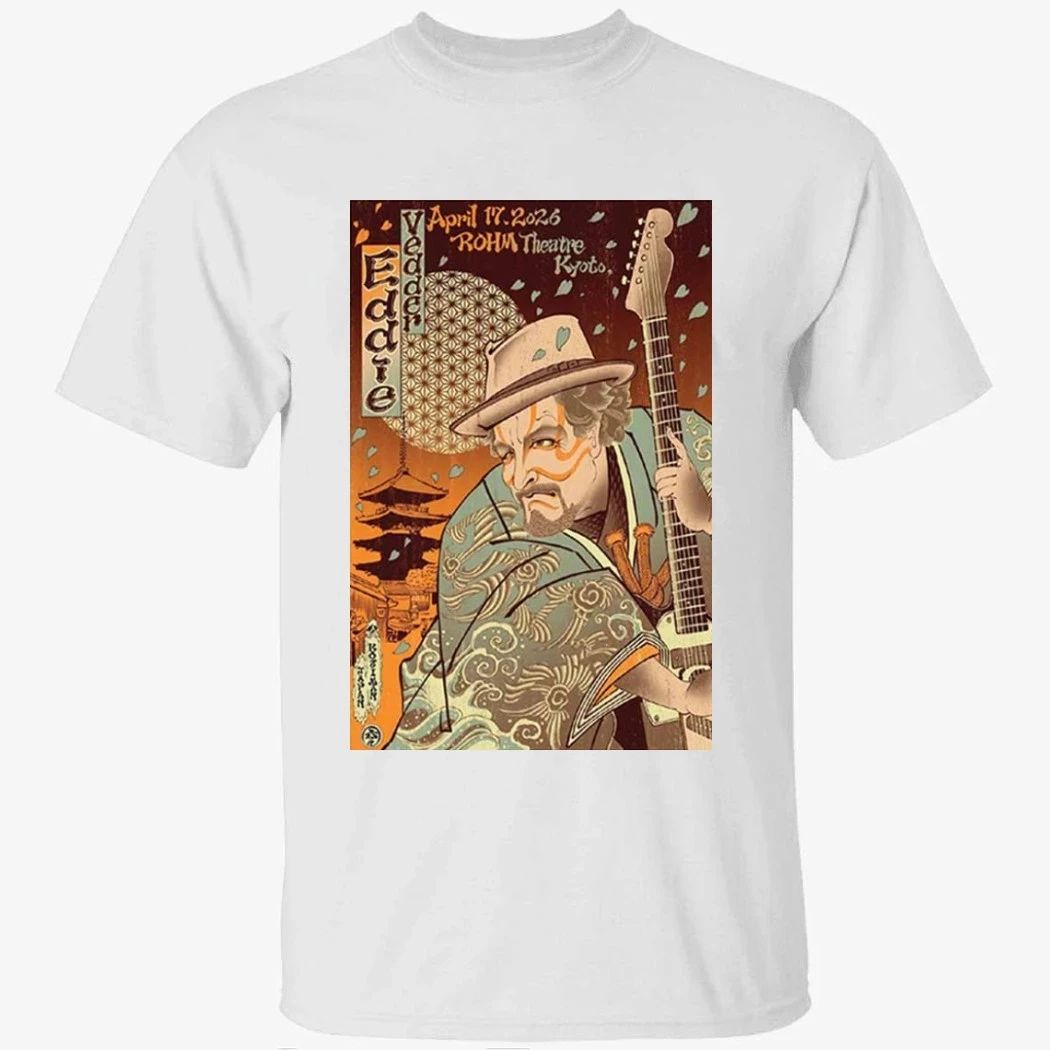 Eddie Vedder Fall Tour 2026 Japan Shirt