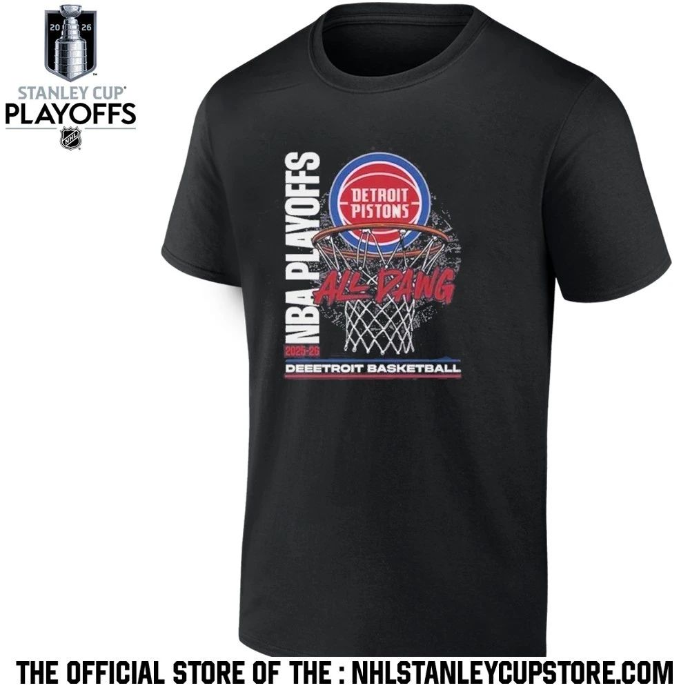 Detroit Pistons 2026 NBA playoffs roster list Shirt