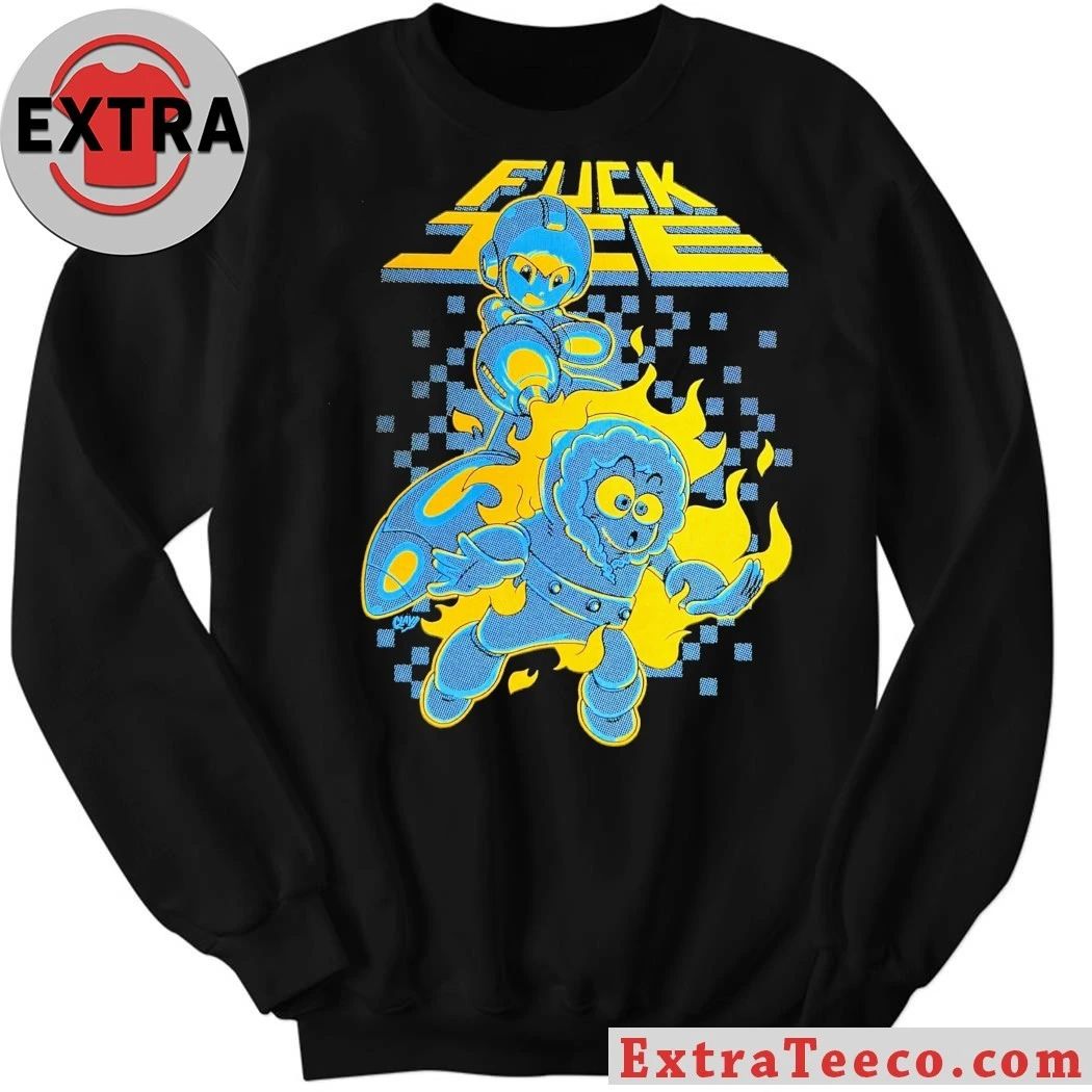 Mega Man Fuck Ice Clay Graham Art Shirt