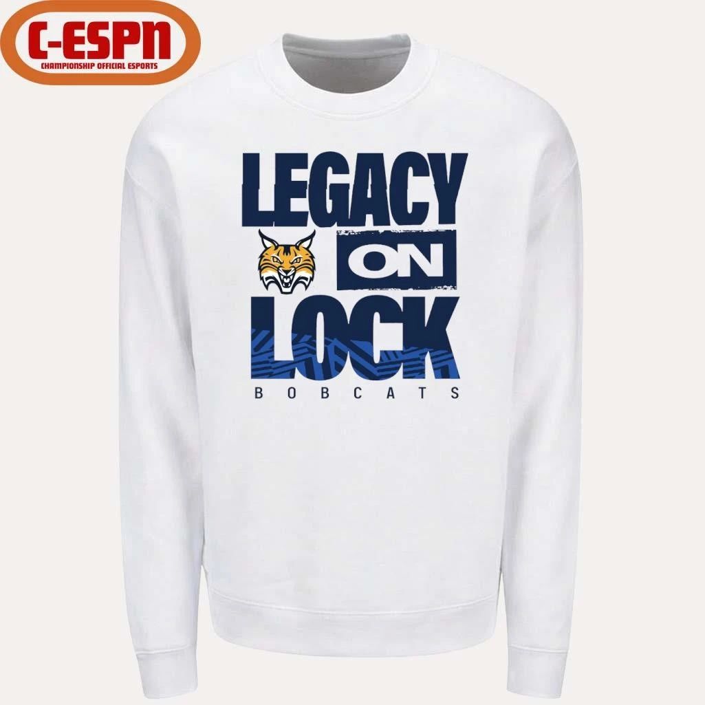 Quinnipiac Bobcats Basketball Legacy On Lock T-Shirt