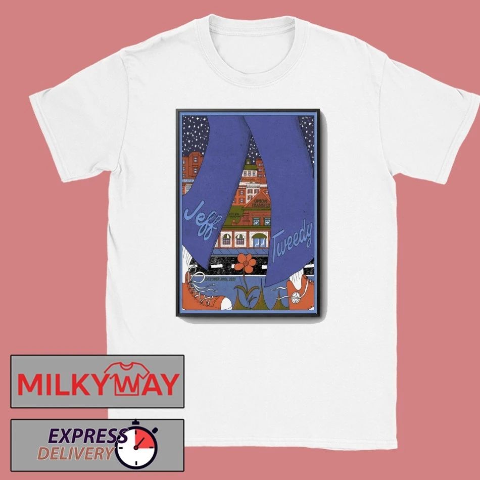 Jeff Tweedy Oct 20 2025 Union Transfer in Philadelphia PA Poster shirt